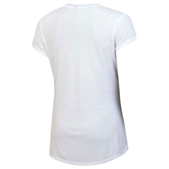 Texas Longhorns Women's White Wordmark Scoop Neck T-Shirt - Picture 3 of 4